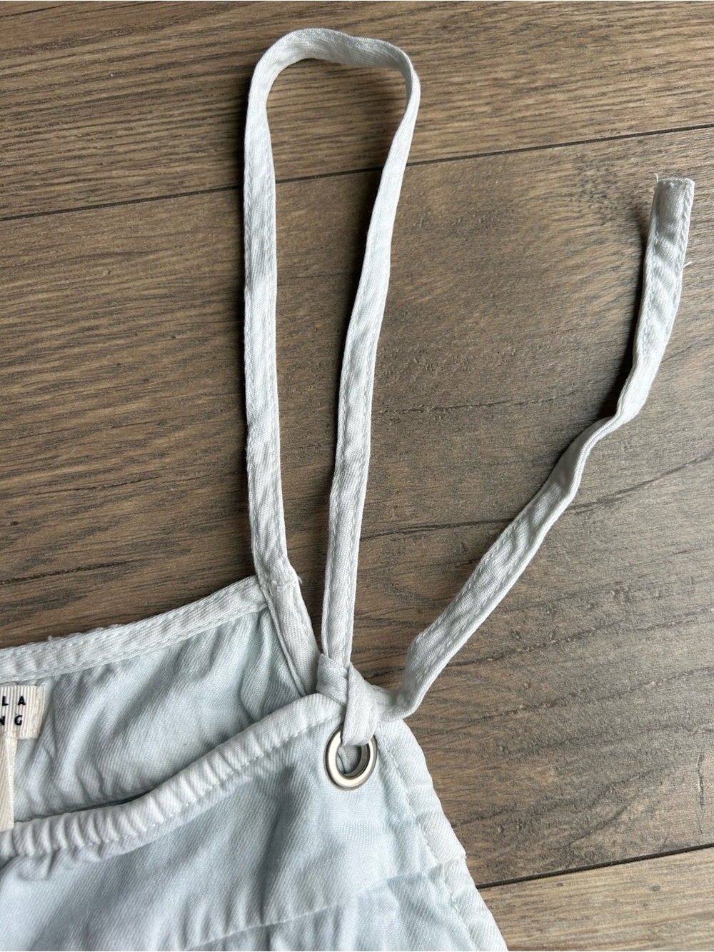 Billabong Light Blue Chambray Romper - Picture 6 of 11